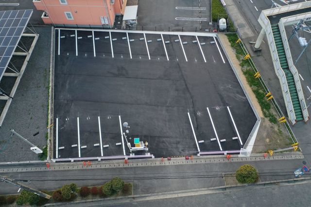 コインパーキングの工事完成