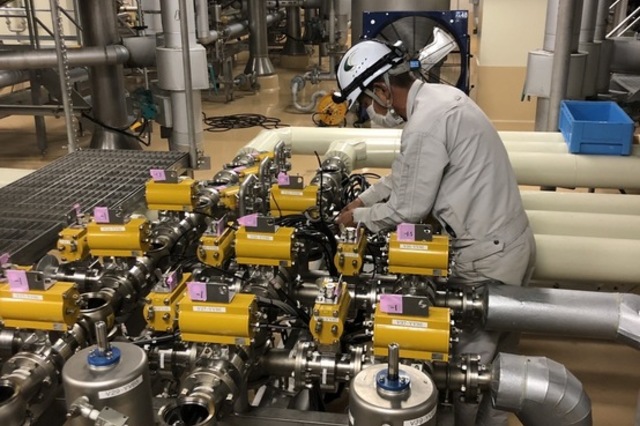 サニタリーバルブのメンテナンス