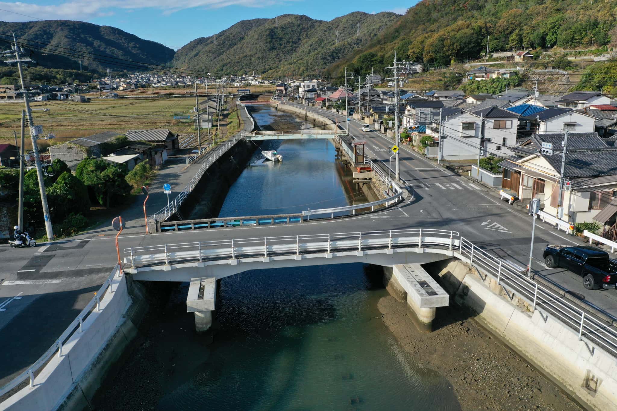 コンクリート橋の上部工工事の画像