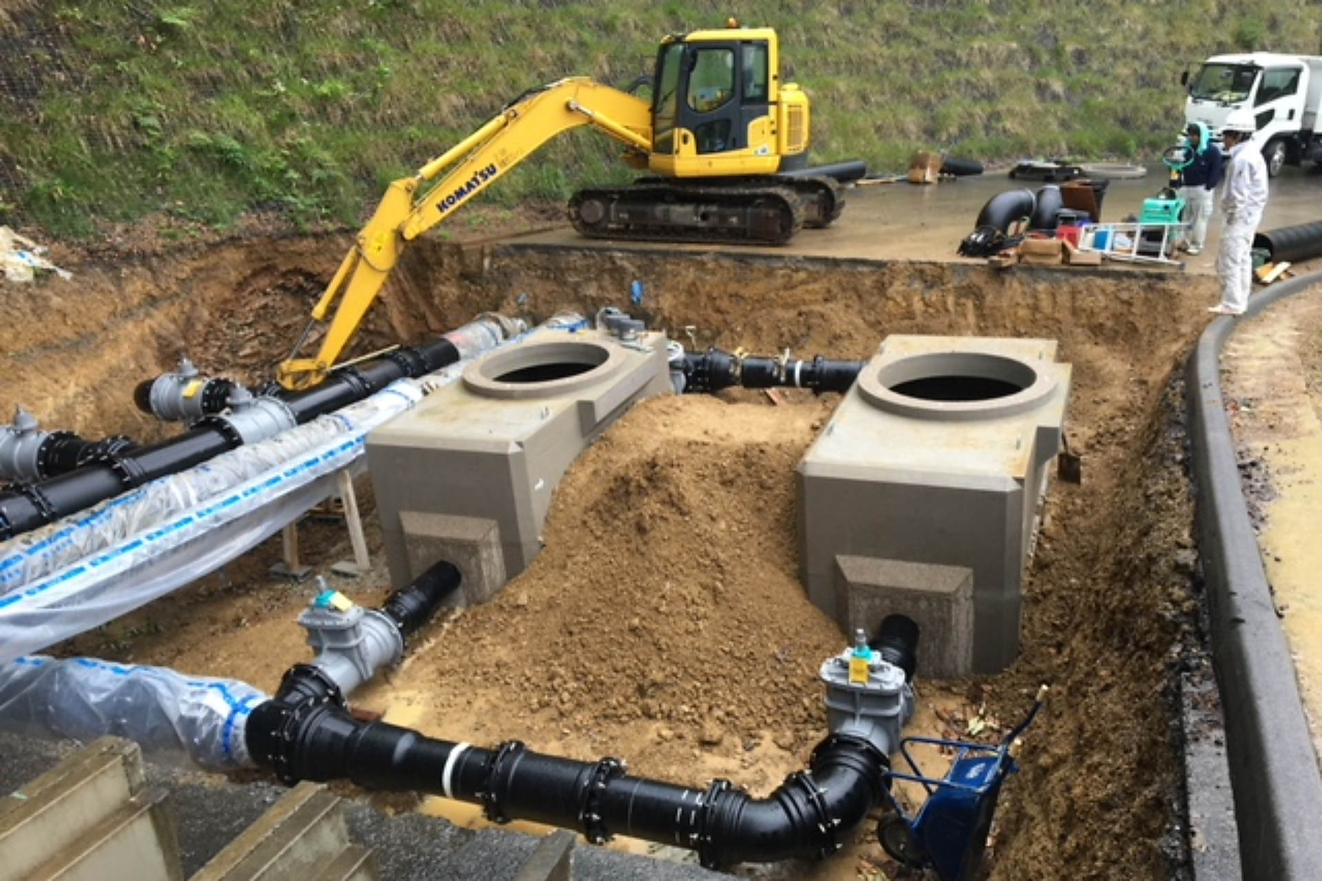 水道施設工事の画像