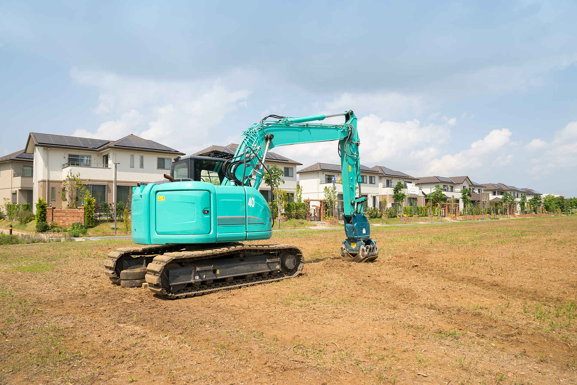 宅地造成工事の画像