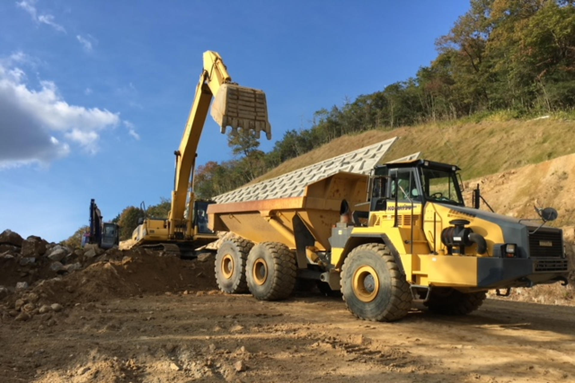 農道新設の画像